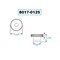 Hhip 1-1/4 X 3/4 X 1-1/8 X 1/2 in. 3/8-16NC Knurled Knob Thumb Nut 8017-0125 - alternate 2